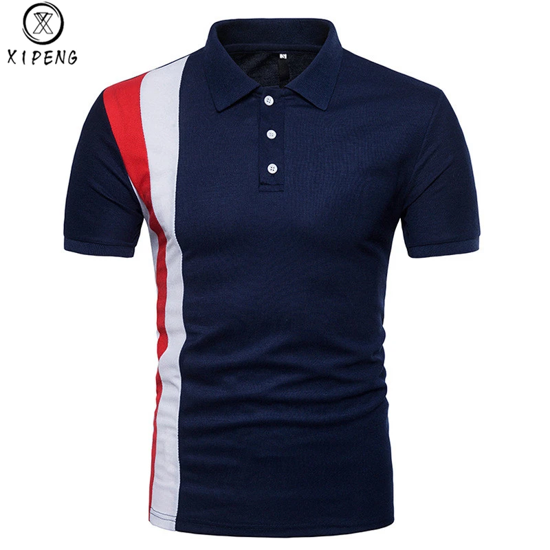 aliexpress com buy striped polo shirt men 2019 brand new design work polo shirts