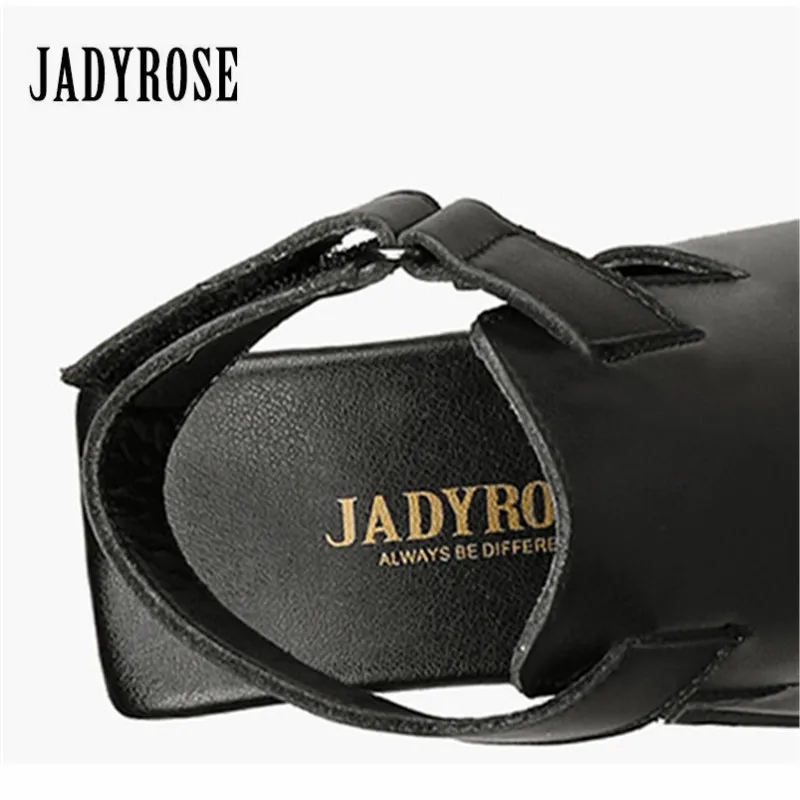 Jady/модные черные женские летние босоножки на необычном высоком каблуке; женские сандалии-гладиаторы из натуральной кожи с ремешком на щиколотке; женская обувь