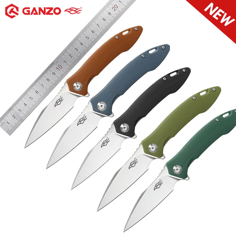 

Ganzo Firebird FH51 D2 Blade G10 Handle Folding Knife Hunting Outdoor Survival Tactical Utility EDC Pocket Knife Hot New Arrival