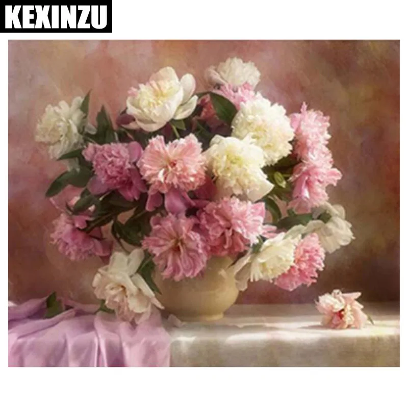

5D DIY Full Square/Round Diamond Painting"vase, pup"Embroidery Cross Stitch Mosaic Home Wedding decoration
