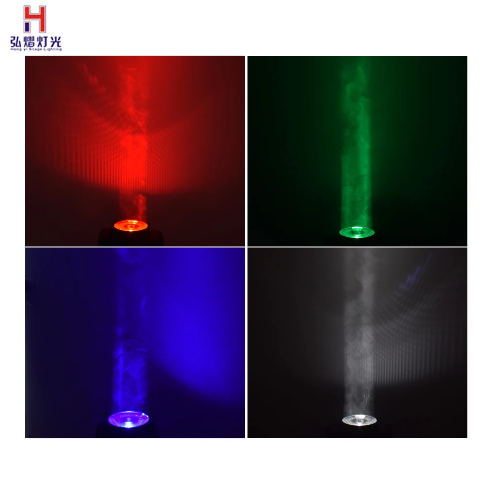 led beam moving head 60W RGBW 4in1 DMX 512 control sound activated DJ Disco lights