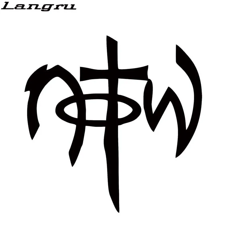 Langru Hot Sale Not Of This World Christian Jesus Vinyl Decal Car Sticker Or Truck Notw Funny JDM | Автомобили и мотоциклы