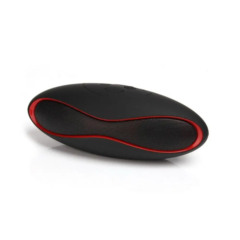 Black Открытый портативный для Bluetooth беспроводной динамик с шумоподавлением Поддержка usb зарядки и tf-карты - Цвет: Black