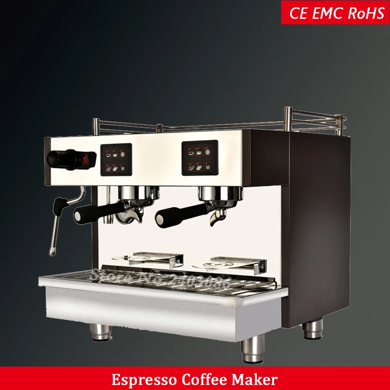240 Cups Electric Commercial Italian Espresso Coffee Maker Machine Semi Automatic for cafe and restaurant 240 Cups Electric Commercial Italian Espresso Coffee Maker Machine Semi Automatic for cafe and restaurant
