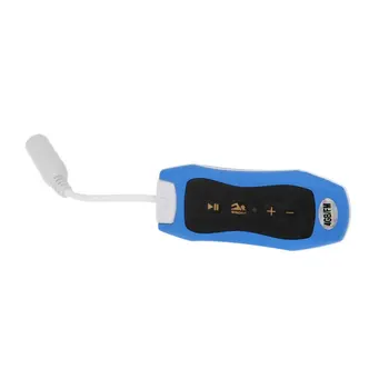 

4GB IPX6 Sport Waterproof MP3 Player FM Radio for Swimming/ Running Underwater Jogging/ SPA+ Waterproof Earhook Headset