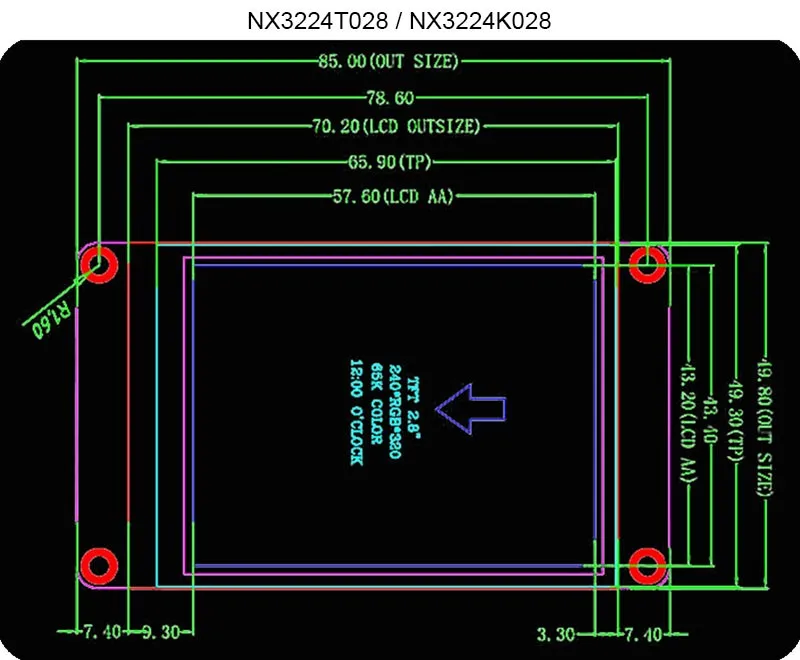 2," Nextion Enhanced HMI умный USART UART серийный сенсорный TFT ЖК-модуль панель дисплея для Raspberry Pi uno r3 mega