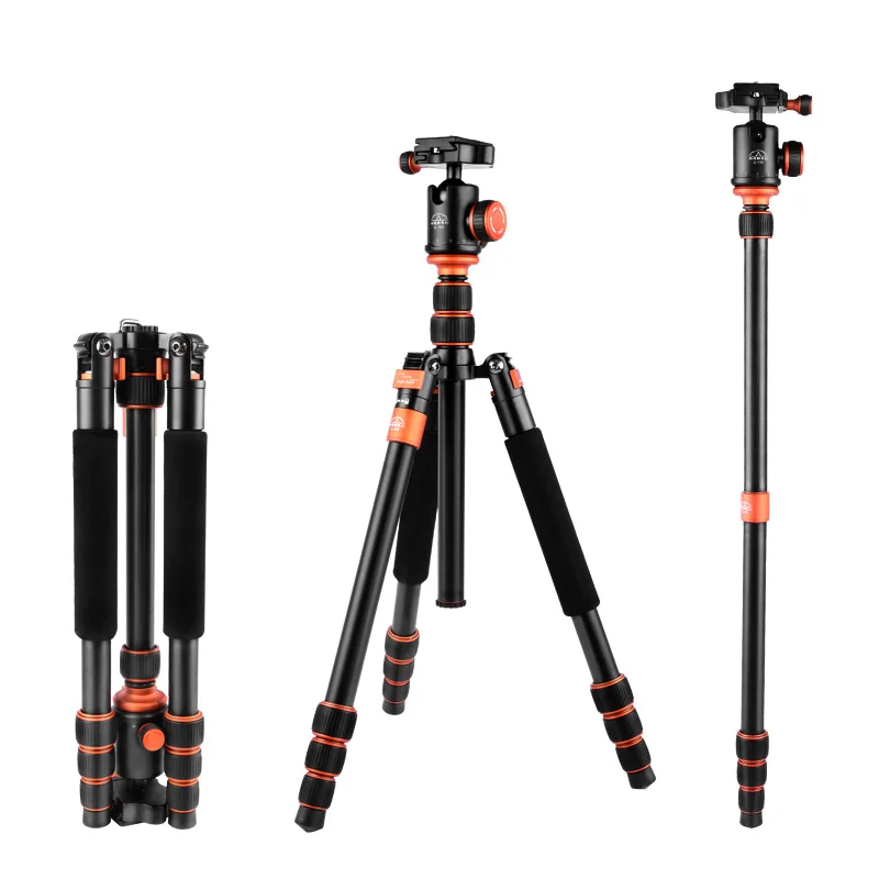 

SIDELANGBOLI SL288 Travel Tripod Camera Professional Monopod with Detachable Ballhead Kit For SLR DSLR Camera