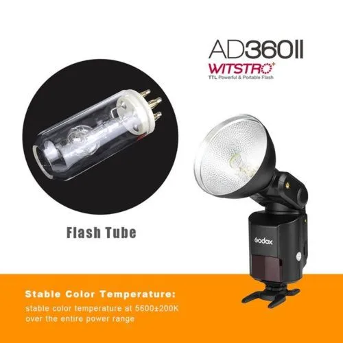 Godox AD360II-N 360 W GN80 Вспышка Speedlite + PB960 Батарея пакет оранжевый для Nik0n