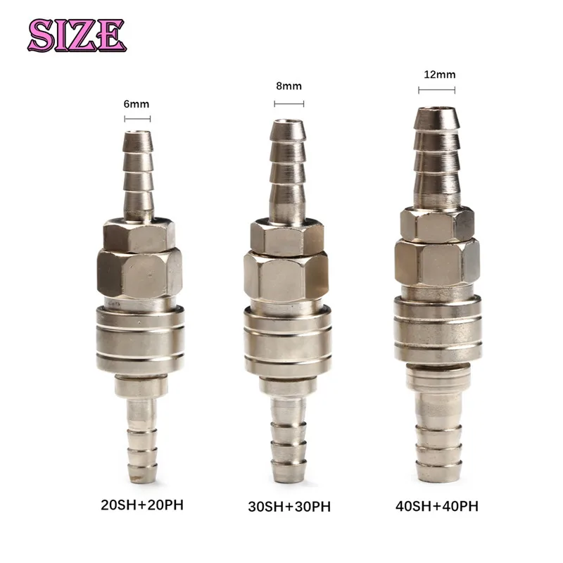 Пневматические запчасти SH + PH для шланга комплект быстроразъемных соединителей