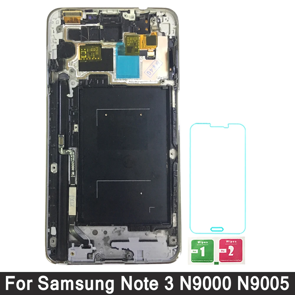 

For Samsung Galaxy Note 3 LCD Display For Samsung Note 3 N9005 N9000 N900A LCD Touch Screen Digitizer Assembly with Frame