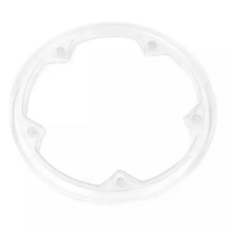 21cm Plastic Bicycle Crank Chain Wheel Cover Transparent Sprocket Guard 5 Screws  Bicycle Chainwheel Accessories