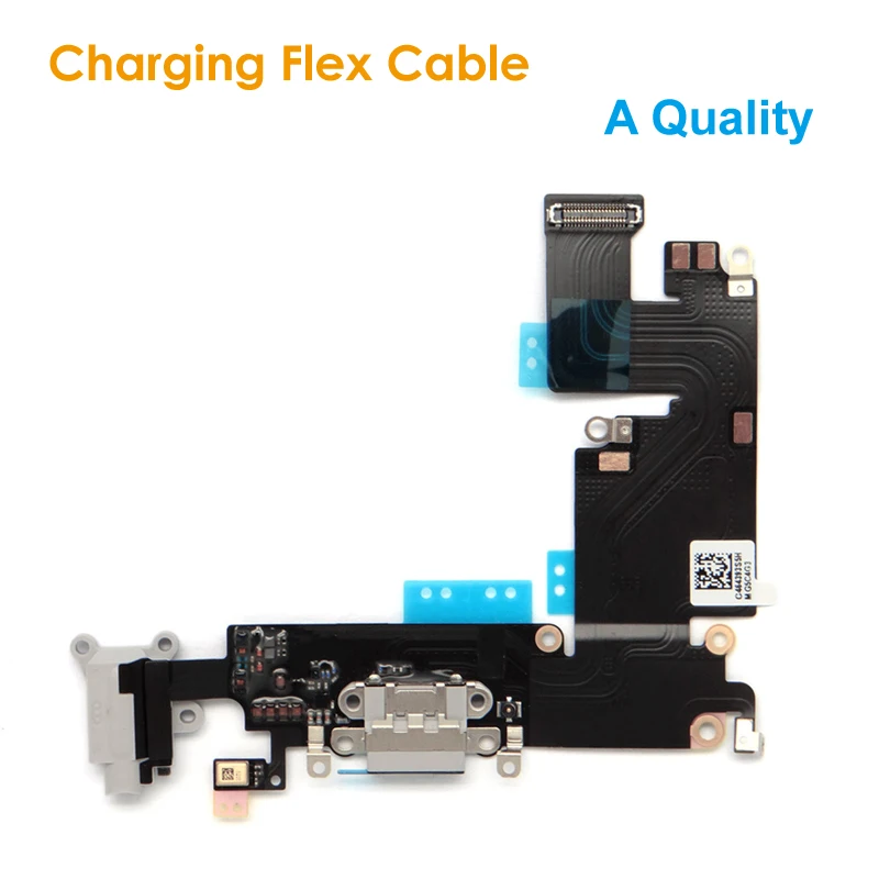

A Quality Replacement Charging Flex Cable for iPhone 6 Plus 5.5 Headphone Jack USB Audio MIC Port Socket Dock for iPhone6 Plus