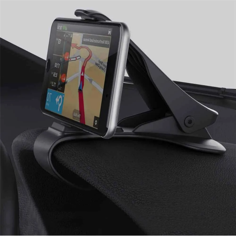 Universal Anti-skid Car Phone Holder Clip HUD Design Dashboard Adjustable Mount for iPhone 8 iPhone X Galaxy S8