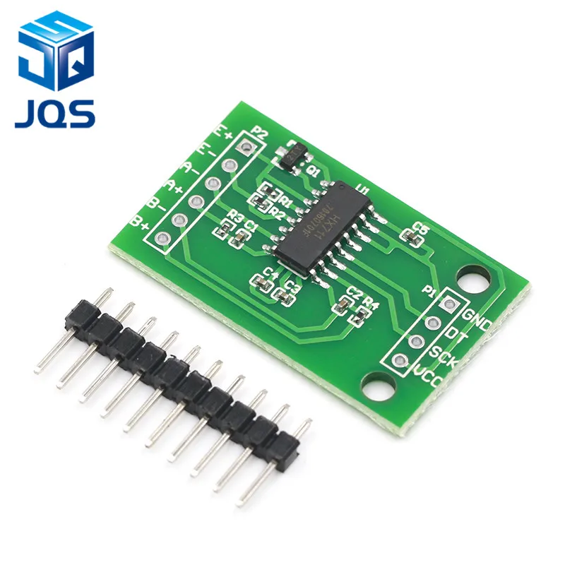 

Dual Channel HX711 Weighing Pressure Sensor 24-bit Precision A/D Module For Arduino DIY Electronic Scale
