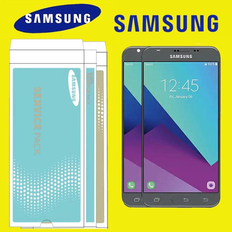 

ORIGINAL 5.0'' Replacement for SAMSUNG Galaxy J327 LCD J3 Prime 2017 Emerge 2017 2nd j327W J327V J327T J327P Touch Screen