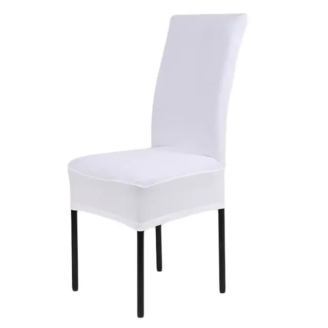 Buy Home Chair Cover wedding decoration Solid Colors