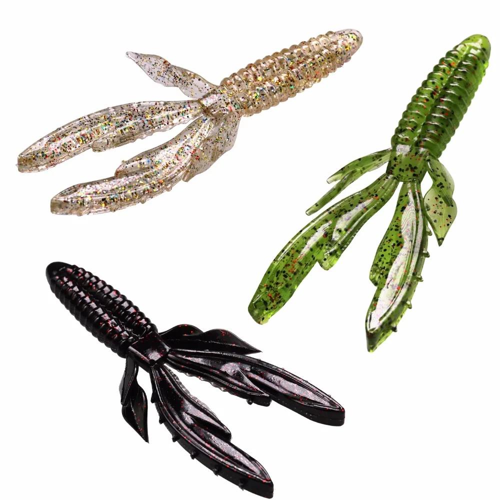 

9Pcs 11g Soft Lures Creature Claws Flipping Bait Craw Lobster Crawfish Crayfish Artificial Bait Trout Salmon Bass Fishing Lure