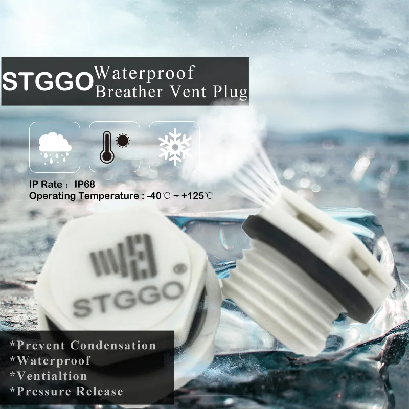 IP68 M16x1.5 водонепроницаемый Stggo винт для выравнивания давления в защитном