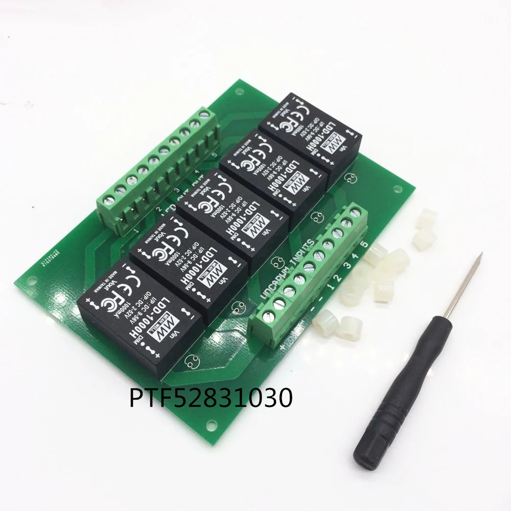 1 шт 5UP Ldd-h Светодиодные промышленные светильники meanwell для PCB с 350H 500H 700H 1000H 5 канал