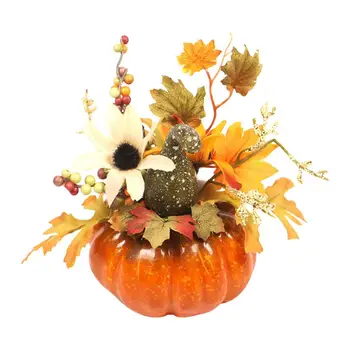 

Halloween Simulation 3D Pumpkin Maple Leaf Pomegranate Table Set Home Decoration Props