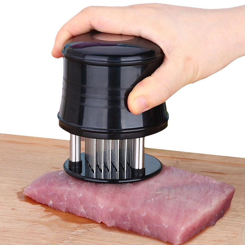 

56 Blade Stainless Steel Meat Tenderizer Professionl Needle for Pounders Steak Beef Cooking Tools Baking Kitchen Accessories