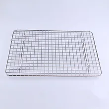 Нержавеющая сталь антипригарная охлаждающая стойка сетка для бисквитного печенья хлебный пирог пироги, кексы сушильная подставка держатель кулер кухонный инструмент для выпечки