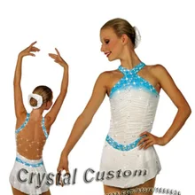 Индивидуальные профессиональные Катание на коньках Платья для женщин для Обувь для девочек с спандекс изящные бренд Катание на коньках конкуренции платье dr2632