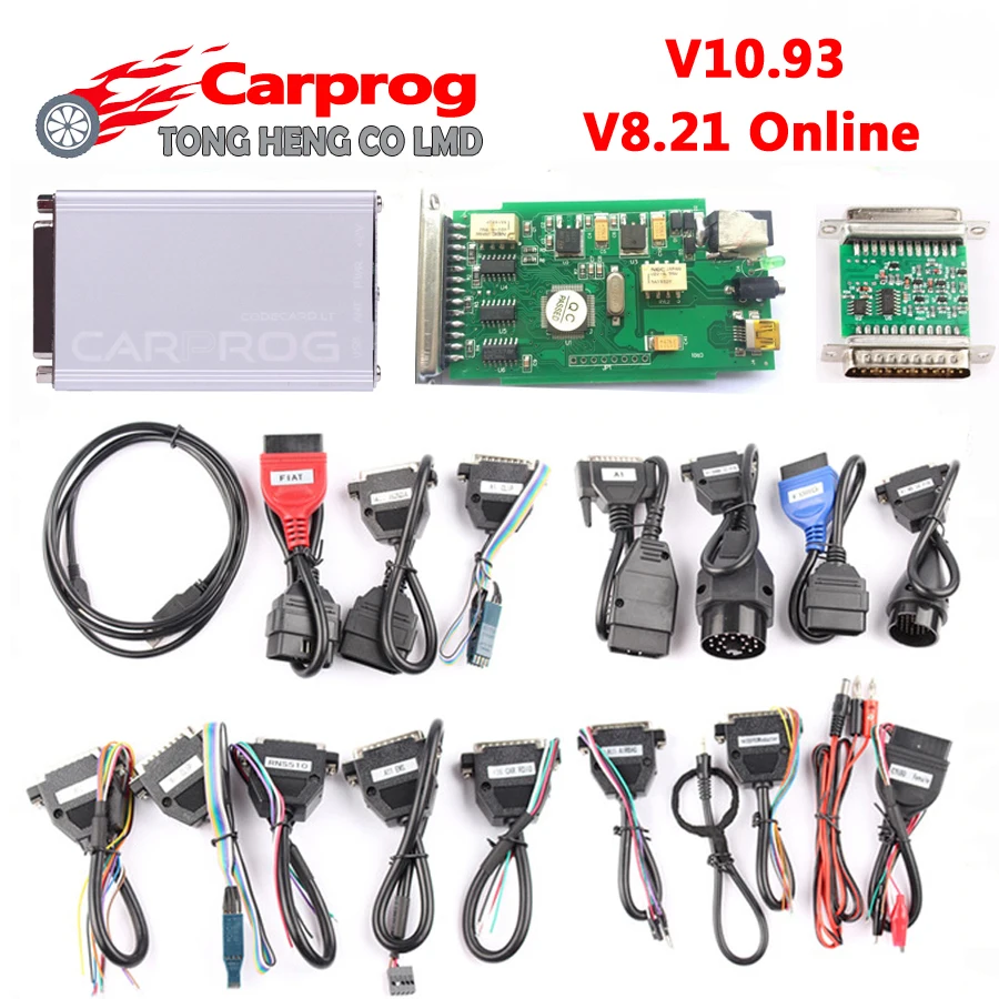 Carprog V10.93 / V8.21 онлайн версия инструмент для ремонта автомобиля CARPROG Полный