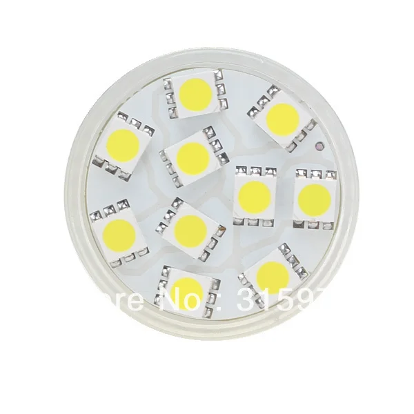 5050 SMD MR11 10LED светильник 12V 24V белый Офис G4 база Точечный ing лампа 1 шт./лот