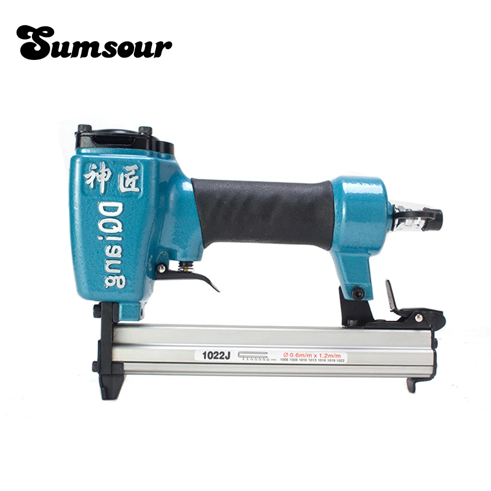 

1pcs SJ-1022J Code Nail Gun Pneumatic Tool WoodworKing Decoration Nail Sofa or Leather