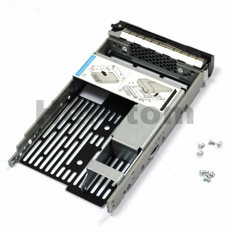 Heretom 2,5 "лоток адаптер 9W8C4 + 3,5" HDD Скоба лотка KG1CH для Dell r730 R720 R530 T630