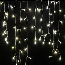 3 м 100 светодиоды гирлянда сосульки светильник, волшебные рождественские светильник s украшения Свадебная вечеринка праздник Рождество на открытом воздухе, 110V~ 220V