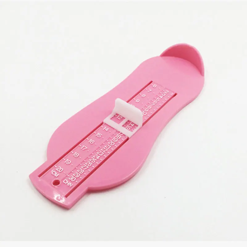 Kids Infant Foot length Measure Gauge Shoes Size Measuring Ruler Tool Baby Adjustable Range 0-20cm size