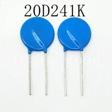 30PCS/LOT 20D241K varistor 240V 20K241