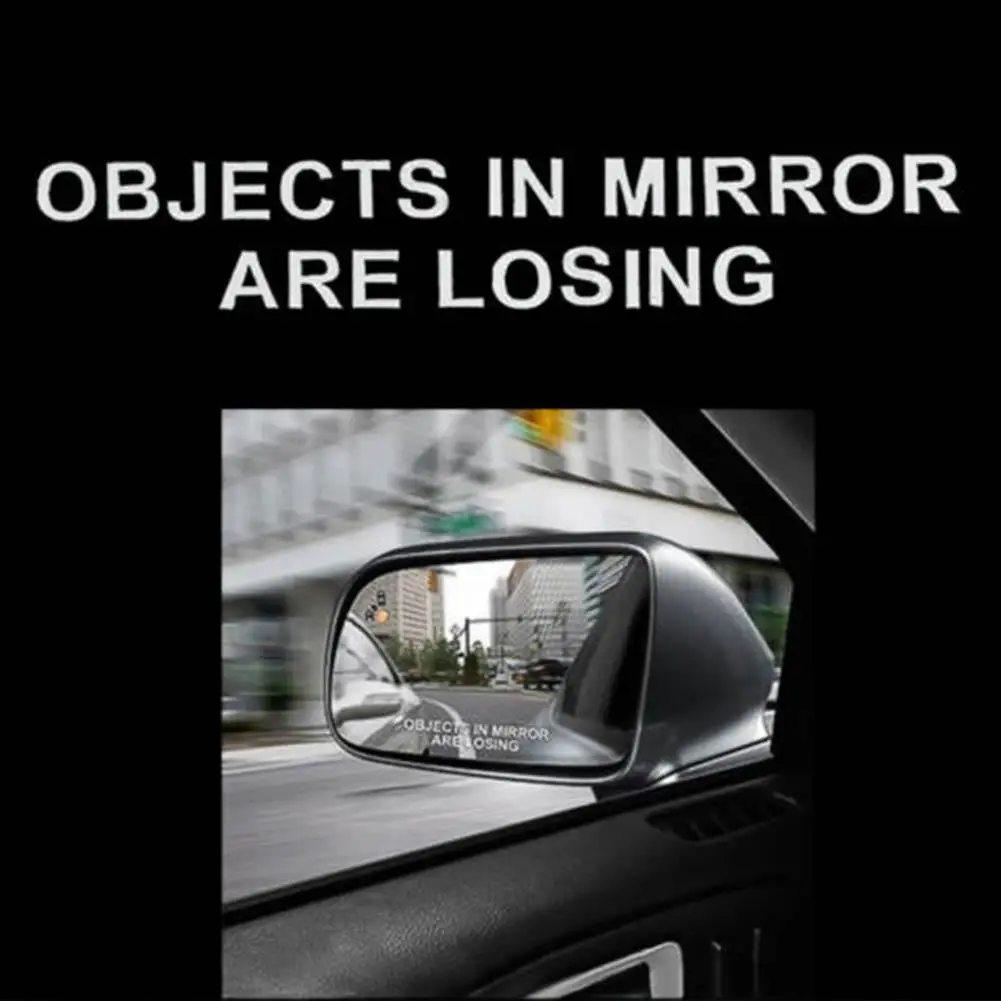 الأشياء في Mirror يفقدون مضحك سيارة شاحنة نافذة الأبيض الفينيل ملصق لاصق لامع ورائع سيارة التصميم Accesseries الأشياء في Mirror يفقدون مضحك سيارة شاحنة نافذة الأبيض الفينيل ملصق لاصق لامع ورائع سيارة التصميم Accesseries