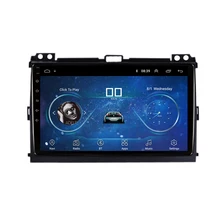 9″ 2.5D IPS Android 8.1 Car DVD Multimedia Player GPS For Toyota Prado 120 Land Cruiser 2004-2009 audio radio stereo navigation