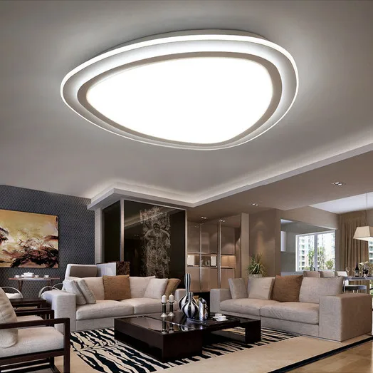 

Modern LED Ceiling Lights acrylic Ultra thin Living Room ceiling lights bedroom Decorative lampshade Lamparas de techo Acryl