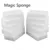 100 pc Kitchen Clean magic sponge eraser kitchen clean household accessory supplier/Мытье посуды меламиновая губка nano eraser pad