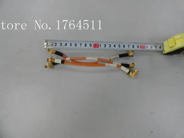 

[LAN] DC-18GHZ SMA male SMA female with right angle turn screw plate RF test cable --10PCS/LOT