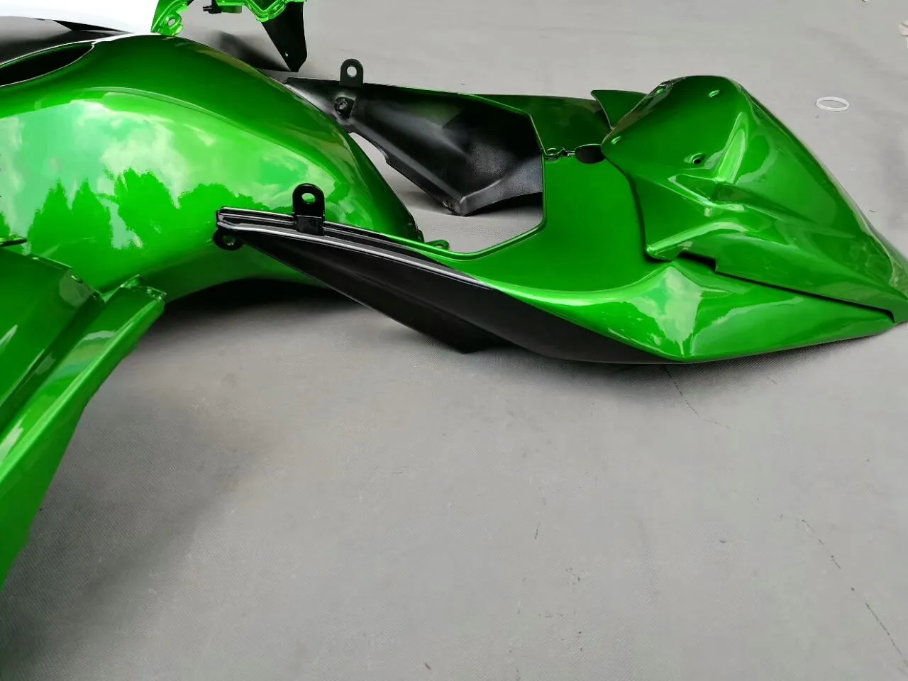 Мотоцикл зеленый обтекатель кузова для Kawasaki Ninja 250 250R ZX250R EX250 2008-2011 2010 2009 Ninja250R обтекатели впрыска