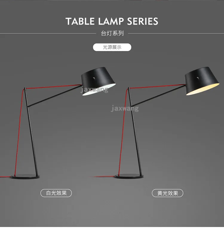 Современная светодиодная настольная лампа кафе гостиная железный стол свет колледж общежития столовая детская комната Лофт настольные лампы Lampara De Mesa
