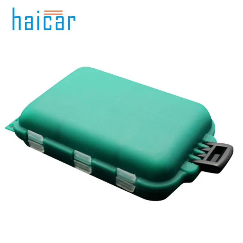 

Haicar 10 Grid Fishing Gear Box Bait Bait Hook Storage Small Box Hook Box Organizer u70601