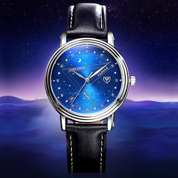 

YAZOLE Men Women Watches Unique Lug Design Moon Star Top Brand Luxury Fashion Casual Quartz Watch Female Clock Hour Montre Homme