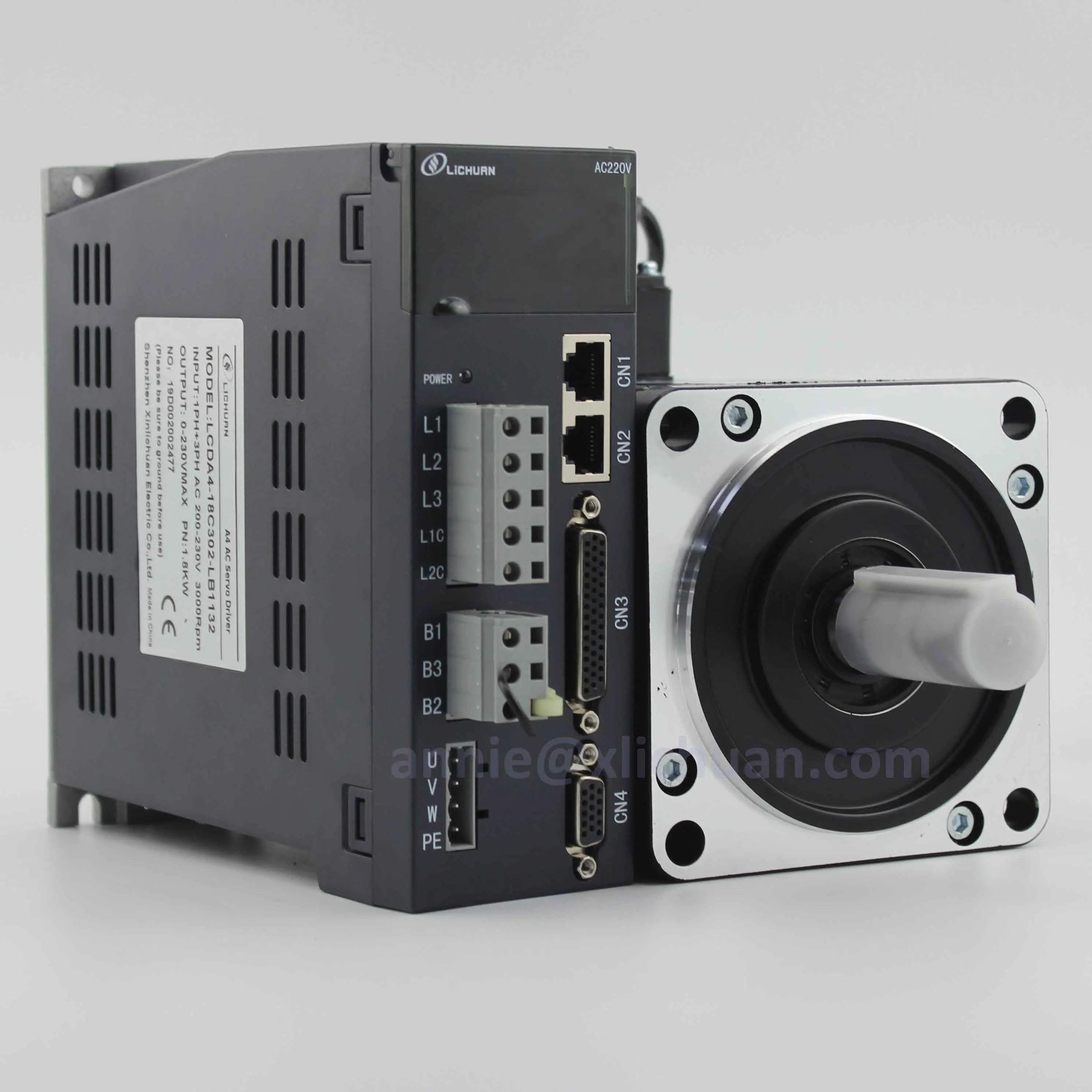 Драйвер серво двигатель в комплекте 110ST M06030B 6Nm 1.8KW сервомотор AC220V 3000 об/мин