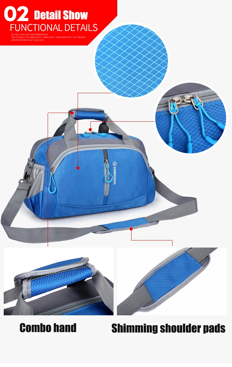 Спортивная водонепроницаемая нейлоновая спортивная сумка Scione с обувью для мужчин и женщин для тренажерного зала, фитнеса, тренировок, йоги, Bolsa Sac De Sport