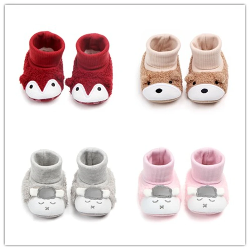 

Cotton baby shoes newborn cartoon baby boy girl shoes shoes first walker spring and autumn cotton soft Baby Girls Shoes Sneakers