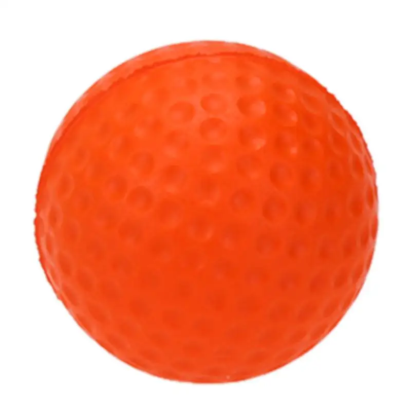 24pcs/Lot 42mm Orange Golf PU Foam Sponge Golf Balls Indoor Outdoor
