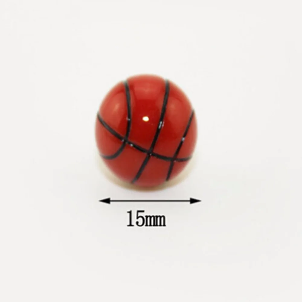 1PC 1:6/1:12 Dollhouse Miniature Sports Ball Soccer Basketball Decoration Doll Accessories Dollhouse Furniture