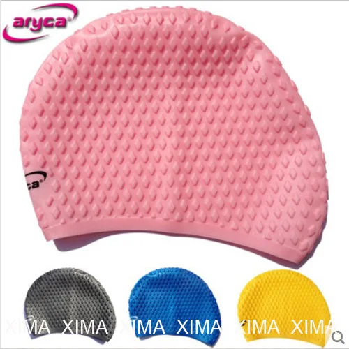 

2018 Swimming Caps Adults Waterproof Silicone Swimming Hat Adult High-quality Swimming Head Cover Ear Protection Swim Caps