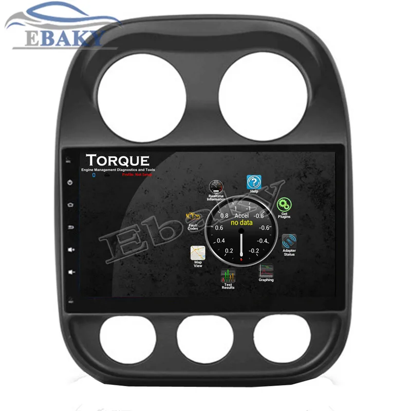 Sale NaviTopia 10.2inch Octa Core 8 core RAM 2G ROM 32G Android 8.1 Car Radio player 2016- for Jeep Compass 19
